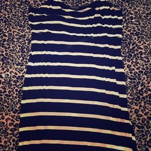 Black and white dress